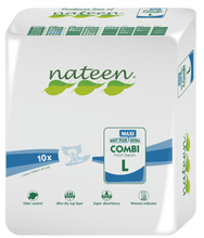Load image into Gallery viewer, Nateen Combi Maxi Adult Briefs - Nateen Canada - 5420072710822 - Adult Briefs - babywipes nateen canada premium diapers biodegradable sustainable ecoliving ecofriendly toronto vancouver extremely soft co
