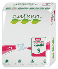 Load image into Gallery viewer, Nateen Combi Plus Adult Briefs - Nateen Canada - 5420072710723 - Adult Briefs - babywipes nateen canada premium diapers biodegradable sustainable ecoliving ecofriendly toronto vancouver extremely soft co
