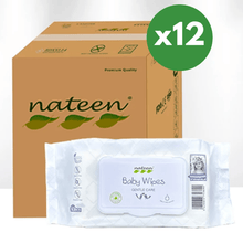 Load image into Gallery viewer, Wet Wipes - Nateen Canada - Wet Wipes - babywipes nateen canada premium diapers biodegradable sustainable ecoliving ecofriendly toronto vancouver extremely soft co
